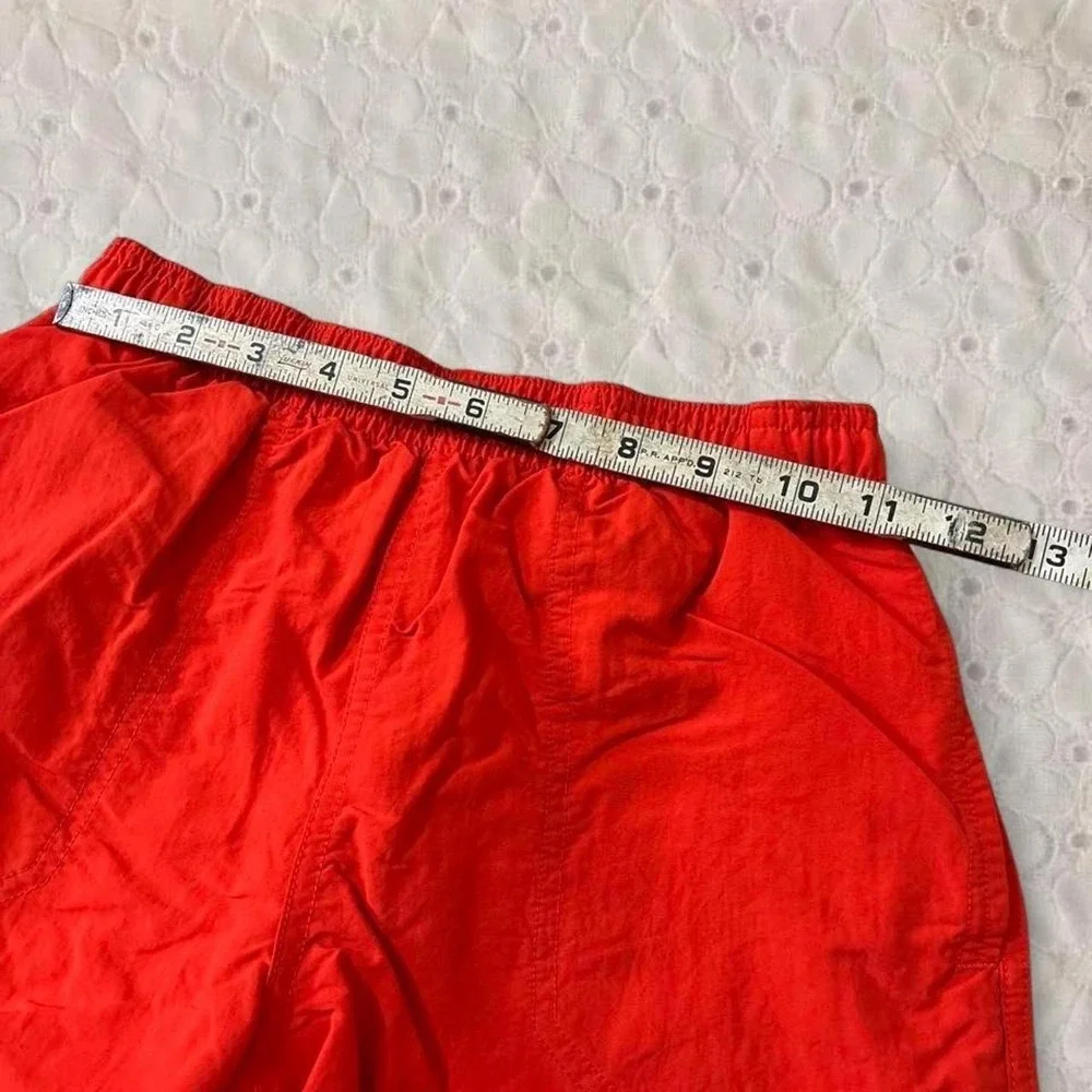 Patagonia Kids Baggies Shorts Red Elastic Waist Mesh Lined Size Large L